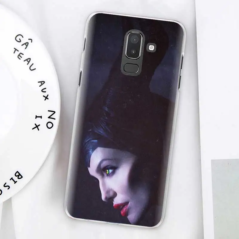 Чехлы Angelina Jolie Maleficent для samsung Galaxy J4 Plus J6 Plus J8 J3 J5 J7 J5 Prime жесткий чехол