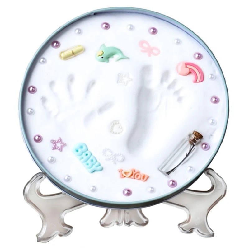 Уход за ребенком Keepsake сушка на воздухе моделирование цветная глина ручная печать