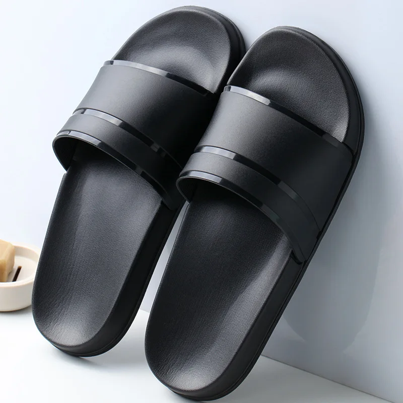 

Spot Home Men's Slip-Resistant Couple's Soft Bottom Home Bath Thick Bottom Slippers Women Shoes for Men House Slippers Women