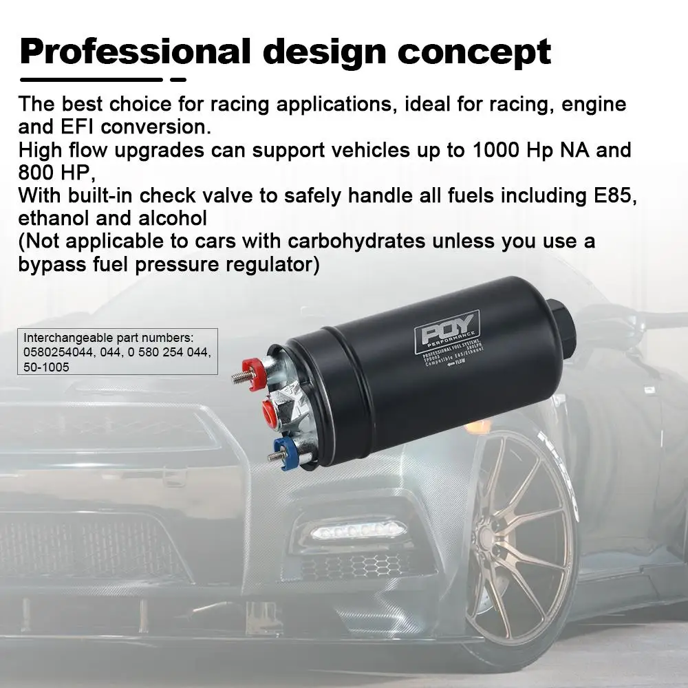 EFI 380LH 1000HP высококачественный внешний топливный насос E85 совместимый 044 стиль