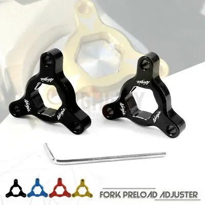 14MM de horquilla de suspensión ajustadores de precarga para KAWASAKI Z800 ZX6R ZX-6R ZX636R ZX6RR