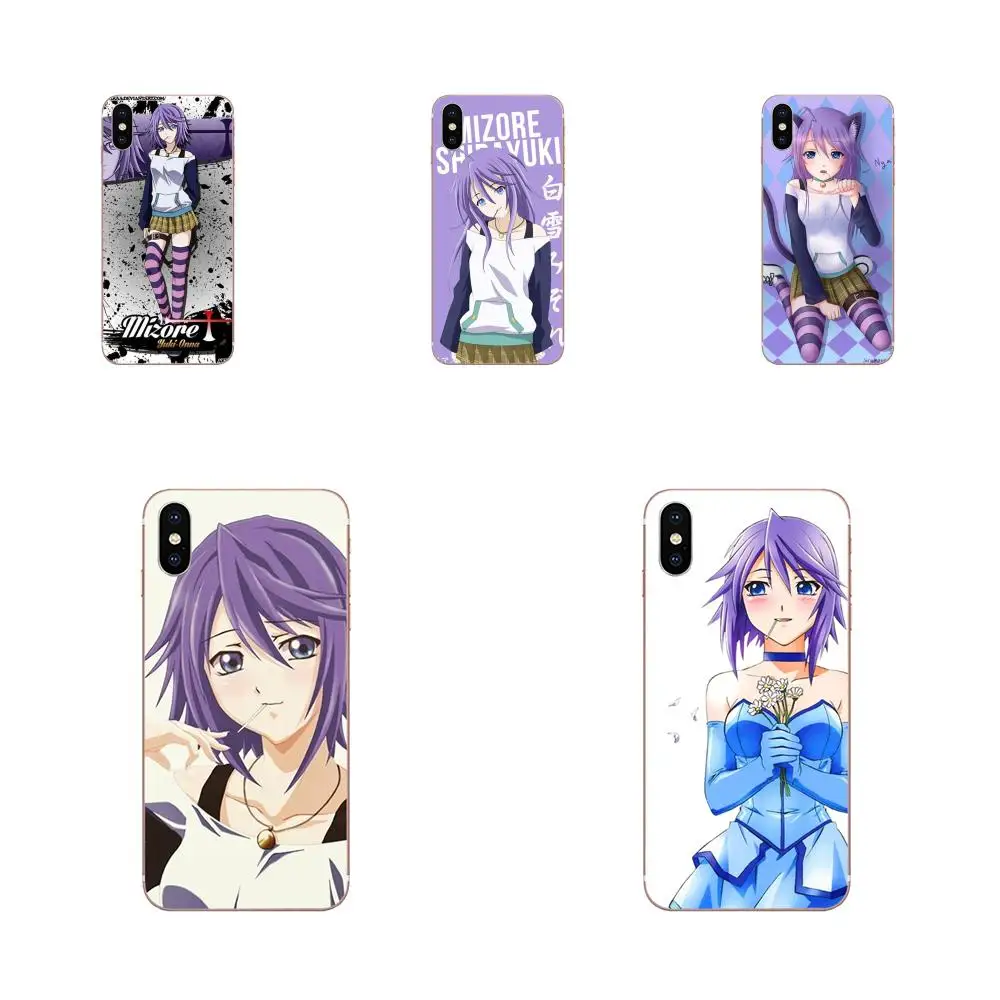 Аниме Mizore Shirayuki Розарио и вампир для samsung Galaxy Note 5 8 9 S3 S4 S5 S6 S7 S8 S9 S10 5G mini Edge рlus