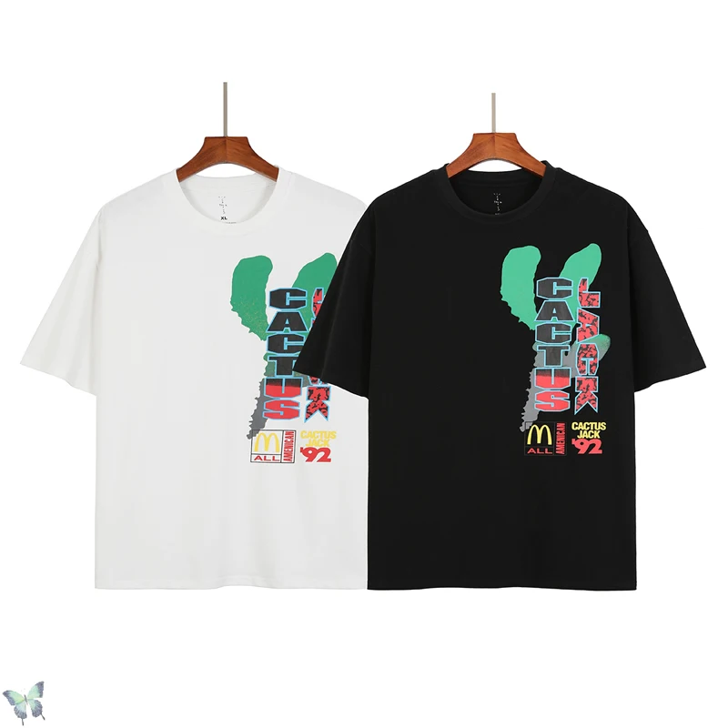 

Cactus Jack T Shirt Men Women Casual Travis Scott T-shirt Ready Stock Fast Shipping