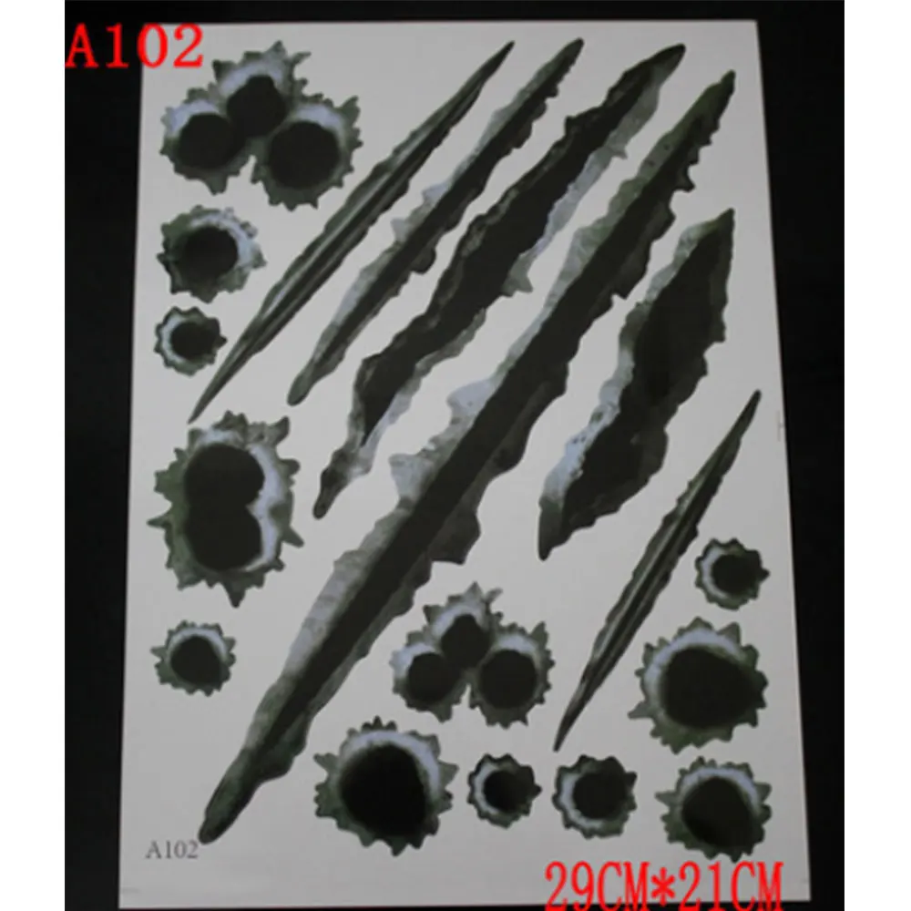 Модифицированные автомобильные декоративные царапины креативные