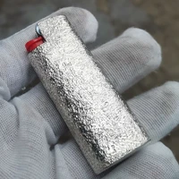 1pcs creativity silver handmade lighter cover holder gas lighter case protection lighter cover suitable for general lighter body