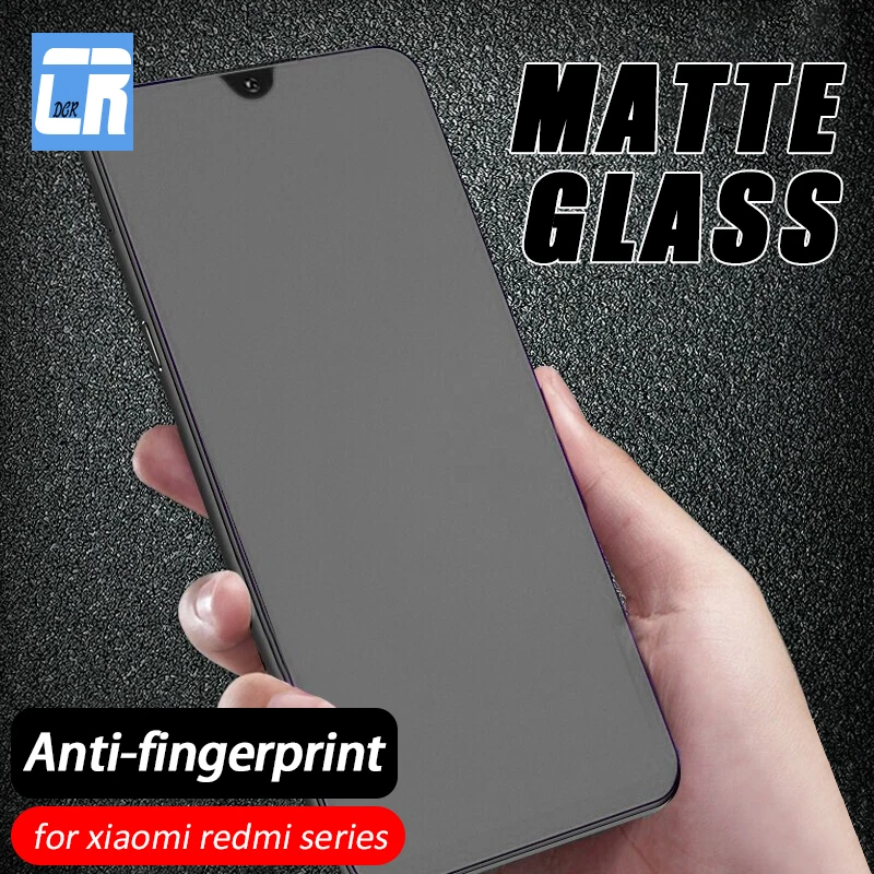 

9D No Fingerprint Matte Frosted Tempered Glass for Xiaomi Redmi Note 10 10s 11 9s Pro Max Poco M3 F3 F2 X3 Nfc Screen Protector