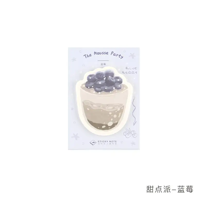 30 листов/упаковка Yummy десерт кофе Kawaii планировщик липкий блокнот закладка для заметок мини кавайный блокнот наклейки - Цвет: F