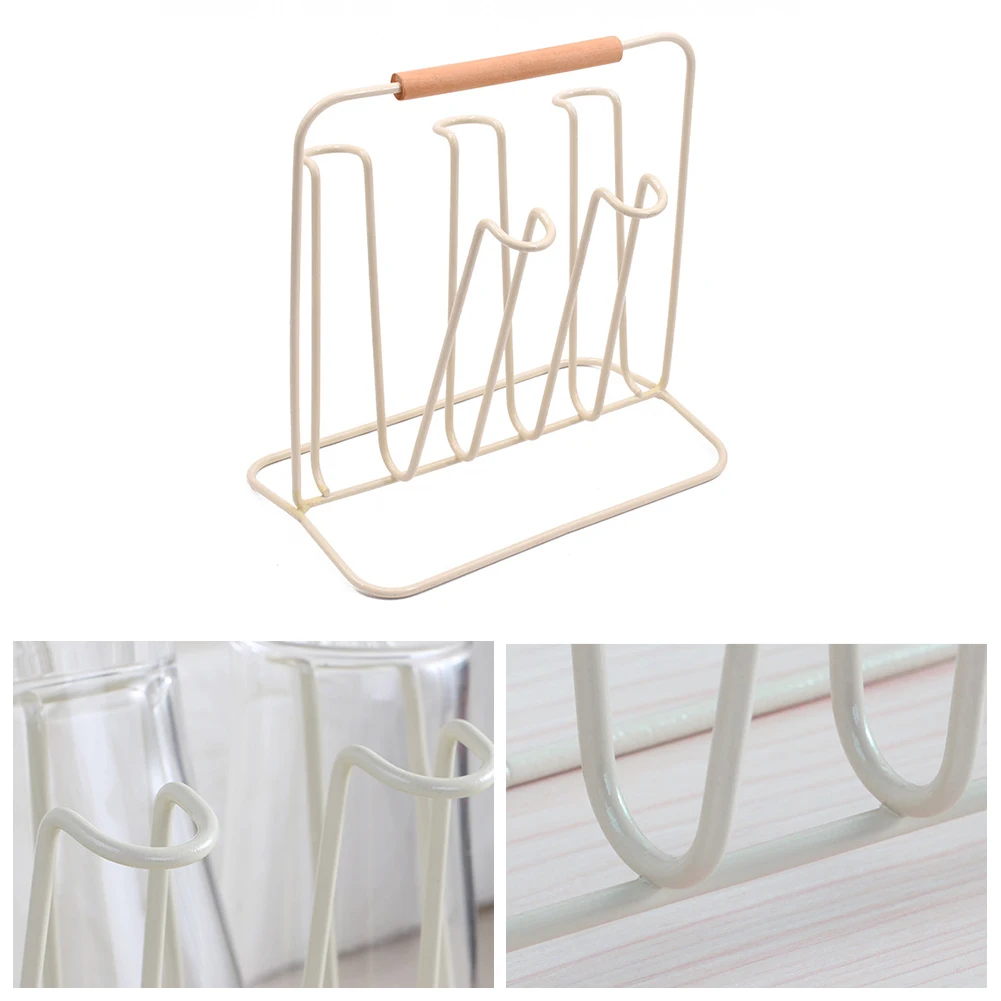 5/6 Подвесная подставка для чашек чашка воды сливная стойка кружка железный