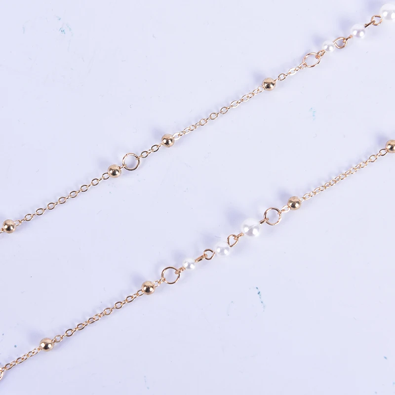 

Fashion Eye Glasses Sunglasses Beading Chain Vintage Eyeglass Holder Lanyard Necklace Sunglasses Lanyard Strap