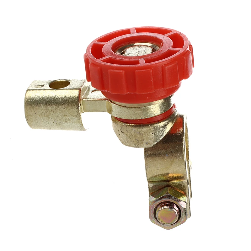 

Соединительный переключатель клеммы аккумулятора, быстрое отключение, отключение, запчасти для автомобилей и грузовиков, красный (переклю...