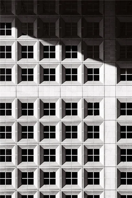 Современные черно-белые архитектурные кинофотографии стильные настенные