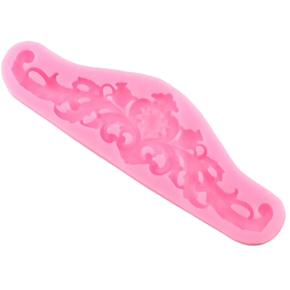 Силиконовые формы с рельефными листьями для торта цветочное кружево фотоформа