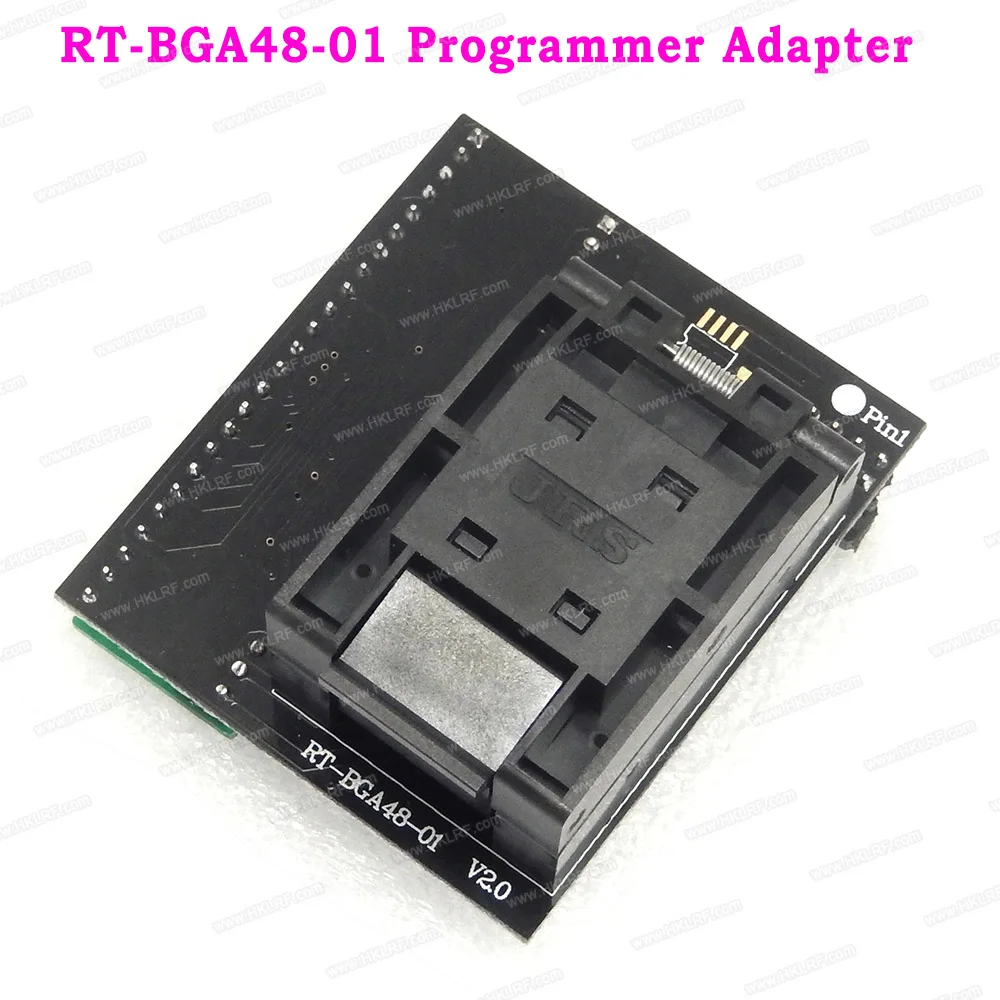 BGA48 Adapter BGA169 BGA64 BGA63 BGA48 RT-QFP64-01Adapter розетки для RT809H USB Универсальный программатор гнездо - Цвет: BGA48 Adapter