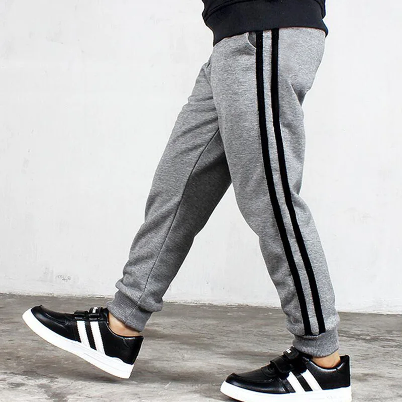 Детские хлопковые спортивные штаны повседневные весенние для подростков