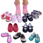 Обувь для куклы 7 см, подходит для американской куклы 18 дюймов, 40-43 см, аксессуары для куклы, подарок на день рождения