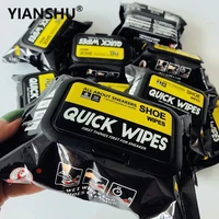 2468 packs white shoe wipes disposable portable shoe cleaning wet wipes fast scrubbing sports shoes cleaning tissue