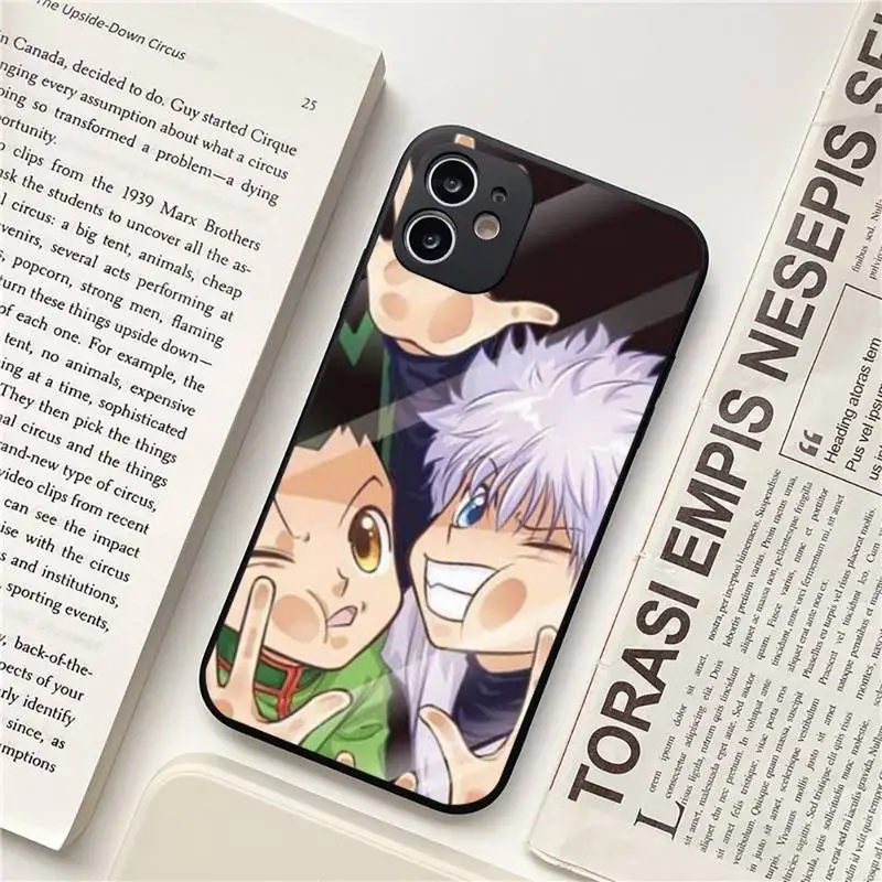 

Anime Hunter X Hunter Killua Zaoldyeck Phone Case for iPhone 11 12 pro XS MAX 8 7 6 6S Plus X 5S SE 2020 XR Soft silicone funda