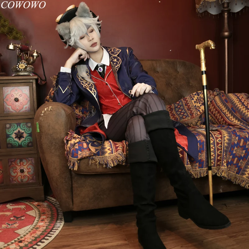 Аниме! Идентичность V Джозеф Джентельмен под луной оператор кожа Готическая