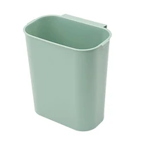 80 hot sale 1 pcs rubbish container home kitchen slide cover hanging trash rubbish garbage can waste paper basket