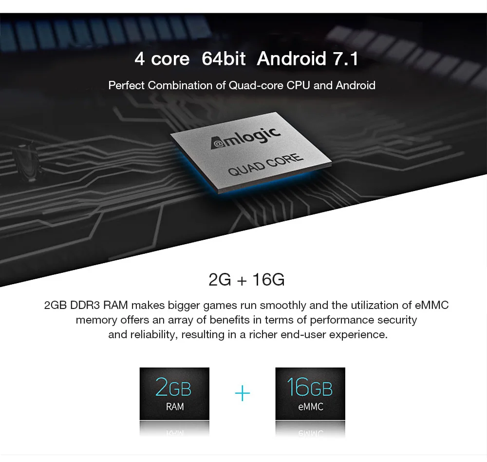 KIII PRO Amlogic S912 Android ТВ коробка 3 Гб оперативной памяти, 16 Гб встроенной памяти, DVB-S2 DVB-T2 DVB-C декодер+ KI PRO Декодер каналов кабельного телевидения PRO ТВ Box Amlogic S905D 2G/16G