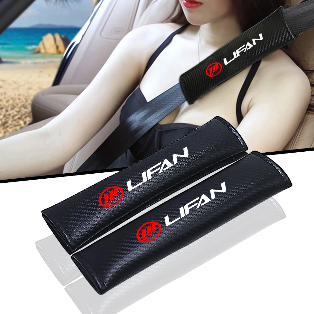

Auto Accessories carbon fiber Neck protection in the car For Lifan Solano X60 125CC X50 320 Threshold Decals