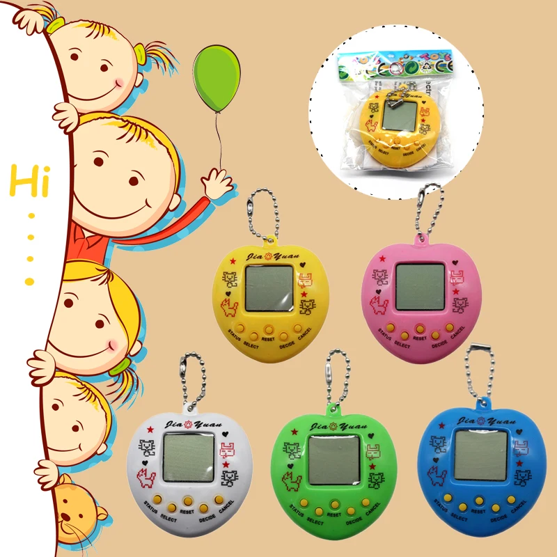 

1Pcs HOT Heart - shaped electronic pet game with children's toy mini - game