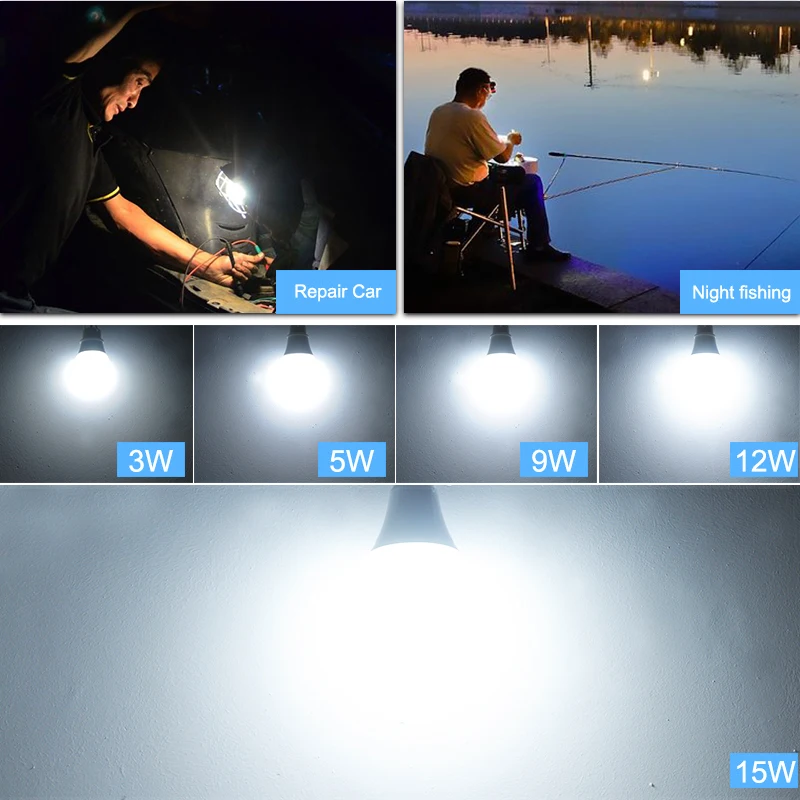 Подвесной светильник высокая яркость светодиодная лампа с зажимом E27