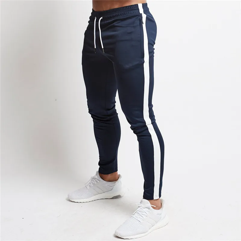 

Men Long Casual Sport Pants Gym Slim Fit Leggings Running Joggers Gym Sweatpants Joggers Casual Long Trousers Sweatpants