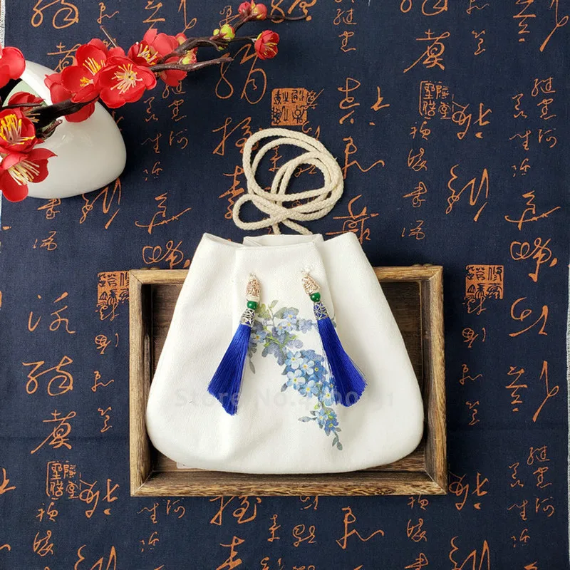 Традиционный китайский стиль ретро сумка атласный старинный Саше Hanfu кошелек для
