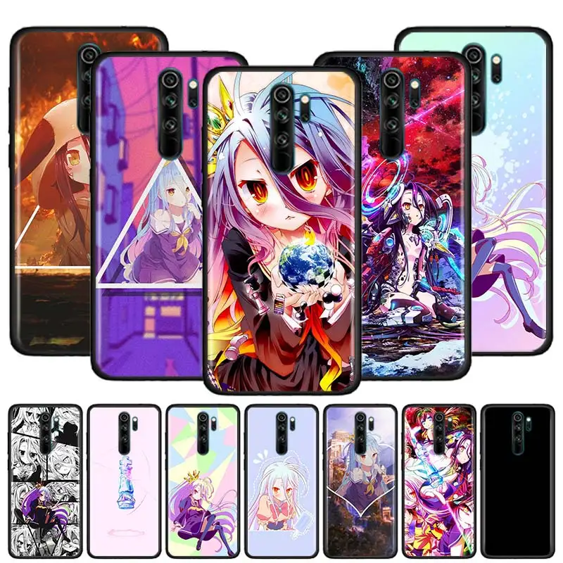 

Shockproof Soft Case For Xiaomi Redmi Note 9S 9 8 8T 7 Pro 7A 8A 9A 9C 6A Thin Cover Phone Back Shell Capa Game NO Life Anime