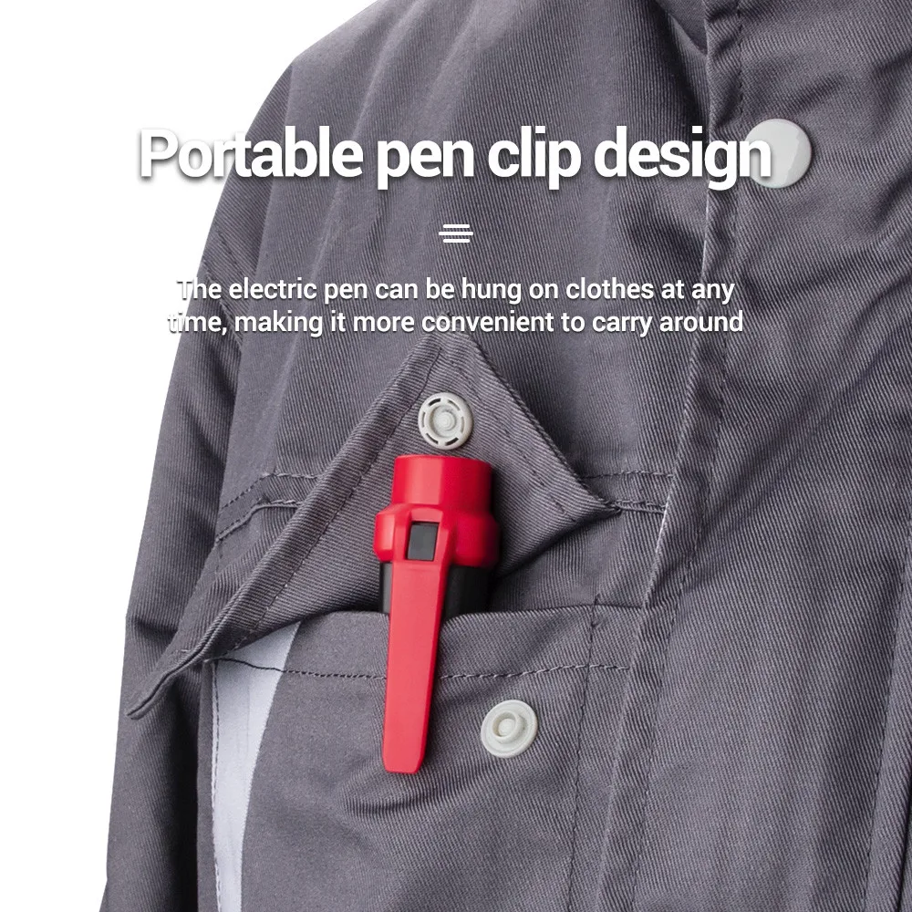 Intelligent Non-contact Pen AC Voltage Detector Tester Meter Electric Indicator LED Sensor Volt Current VC1010 | Инструменты