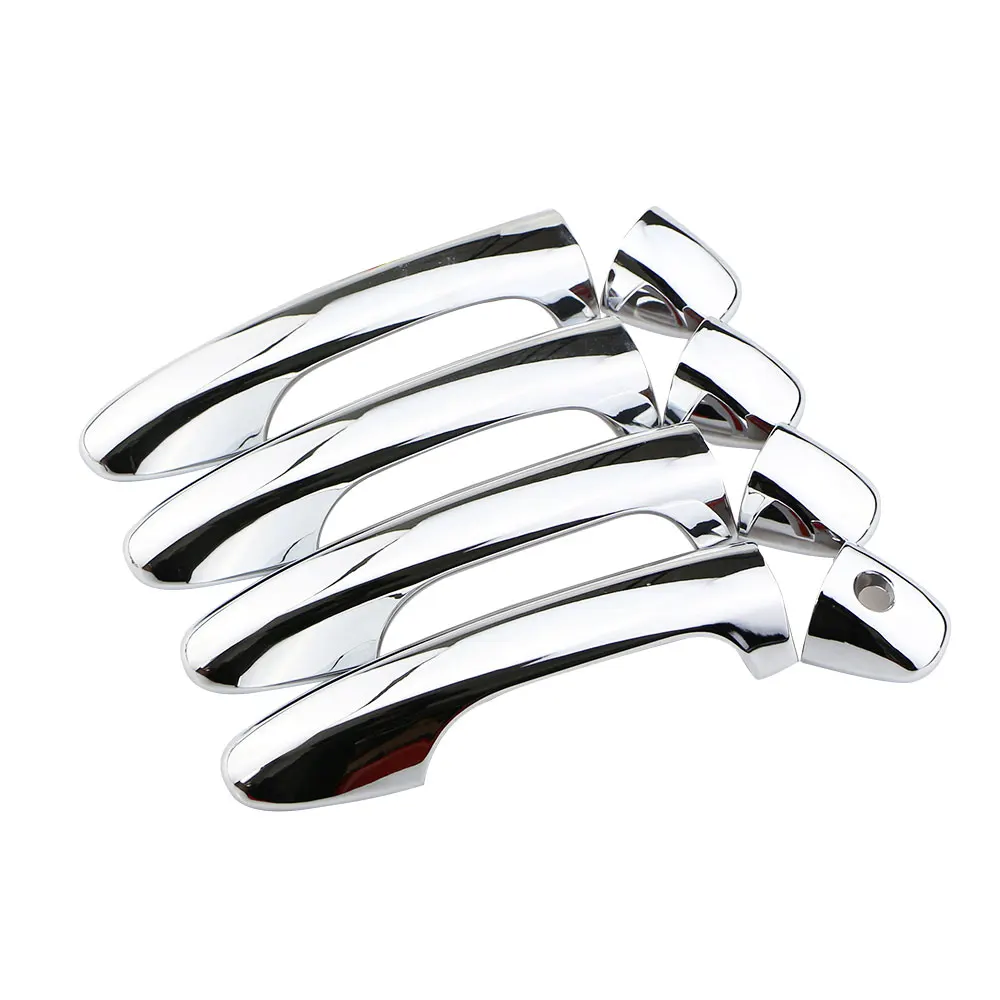 Daefar Авто ABS Хромированная дверная ручка Защитная крышка наклейки на двери для Toyota