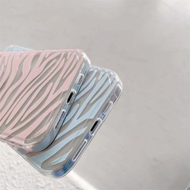 

Transparent Leopard Phone Case For iPhone 12 11 Pro Max 7 8 Plus X XR XS Max 12 Soft TPU Back Cover