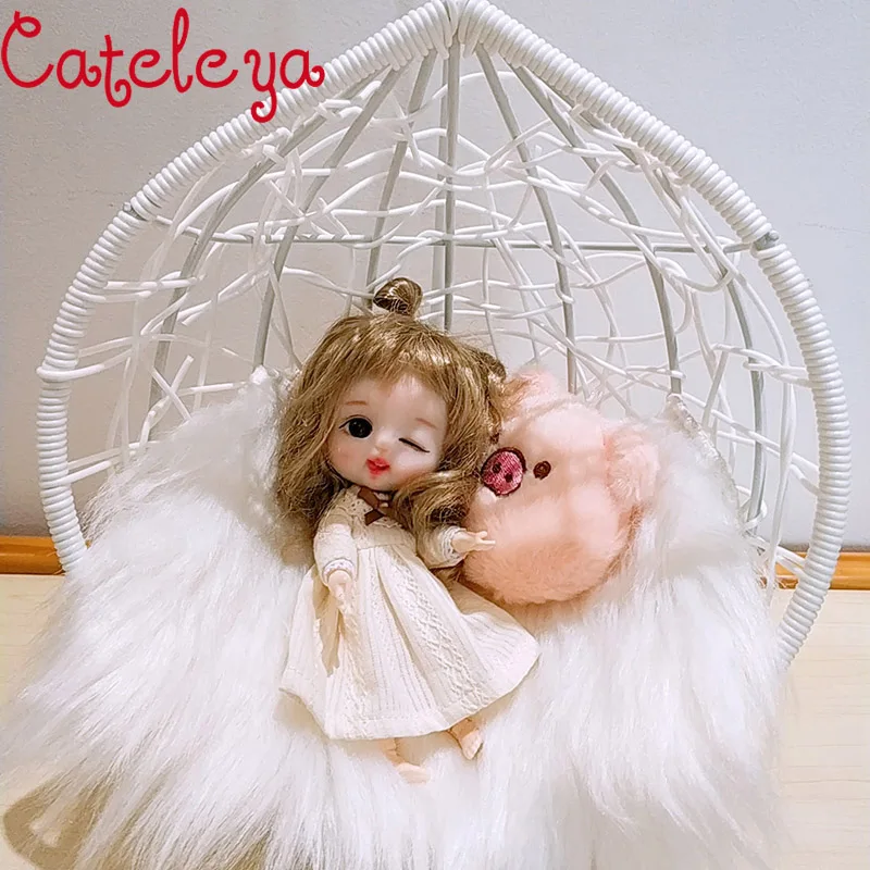 Cataleya Новинка Лидер продаж Модная белая 1/6 1/8 1/12 Bjd кукла универсальная подвесная