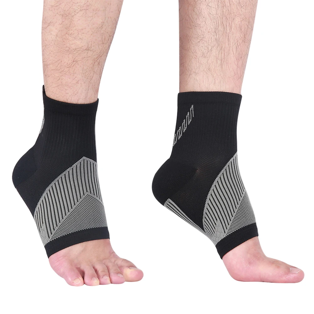 

1 шт. защитный фиксатор голеностопа для футбола, баскетбольный фиксатор голеностопа, компрессионный нейлоновый ремешок, протектор голеност...