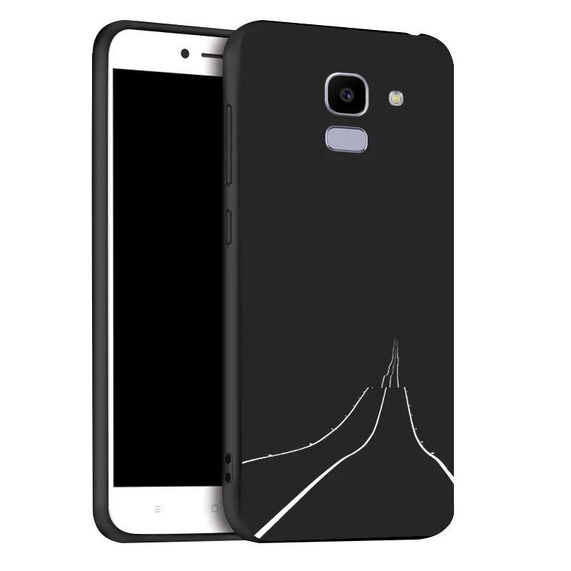 x079 Чехол для samsung Galaxy J4 J6 плюс чехол s модный силиконовый черный чехол для samsung A7 J6 J4 J8 крышка бампера - Цвет: x079