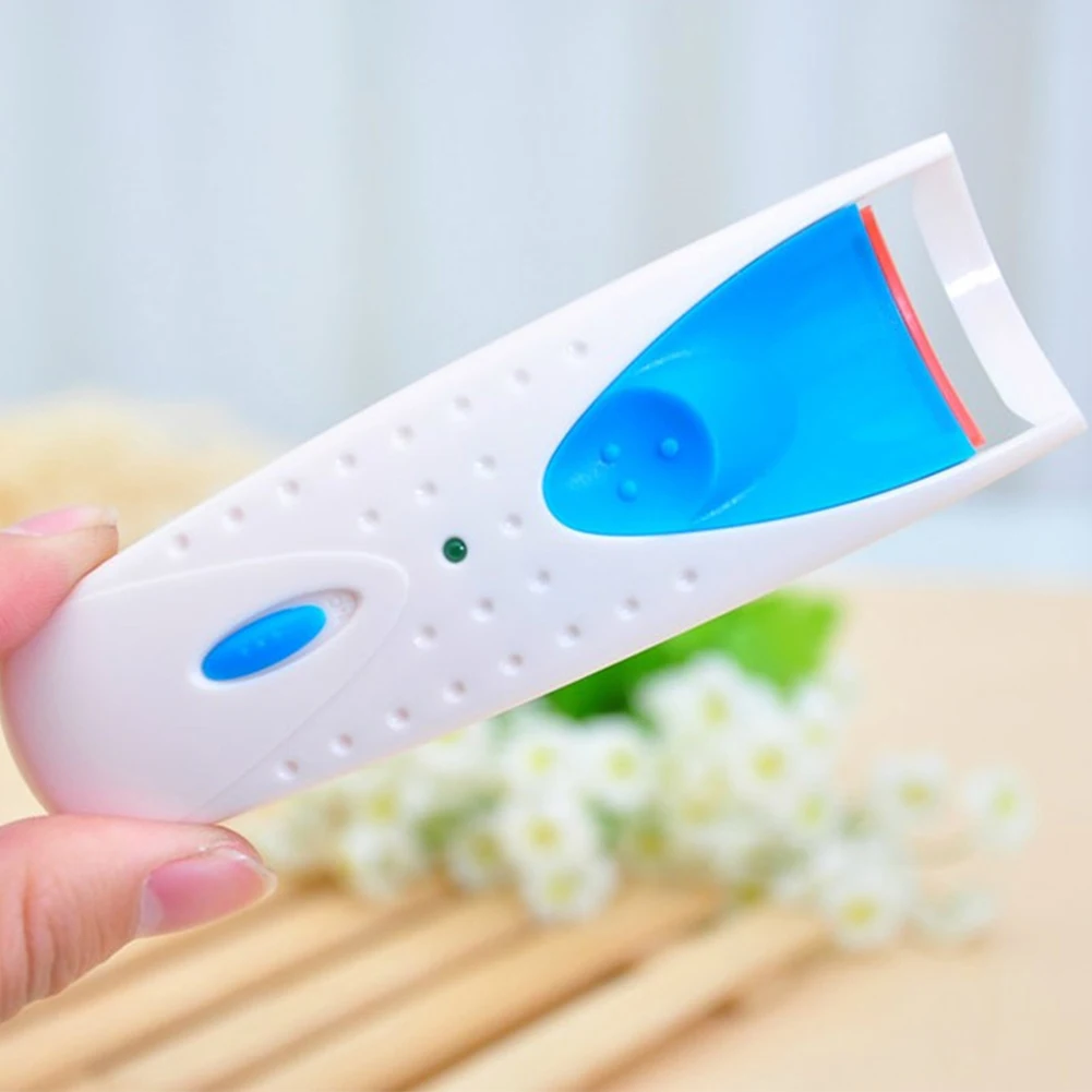

New Women Makeup Electric Heated Eyelash Curler Long Lasting Eye Lash Perm Heated Eyelashes Clip Automatic Tool Fast delivery
