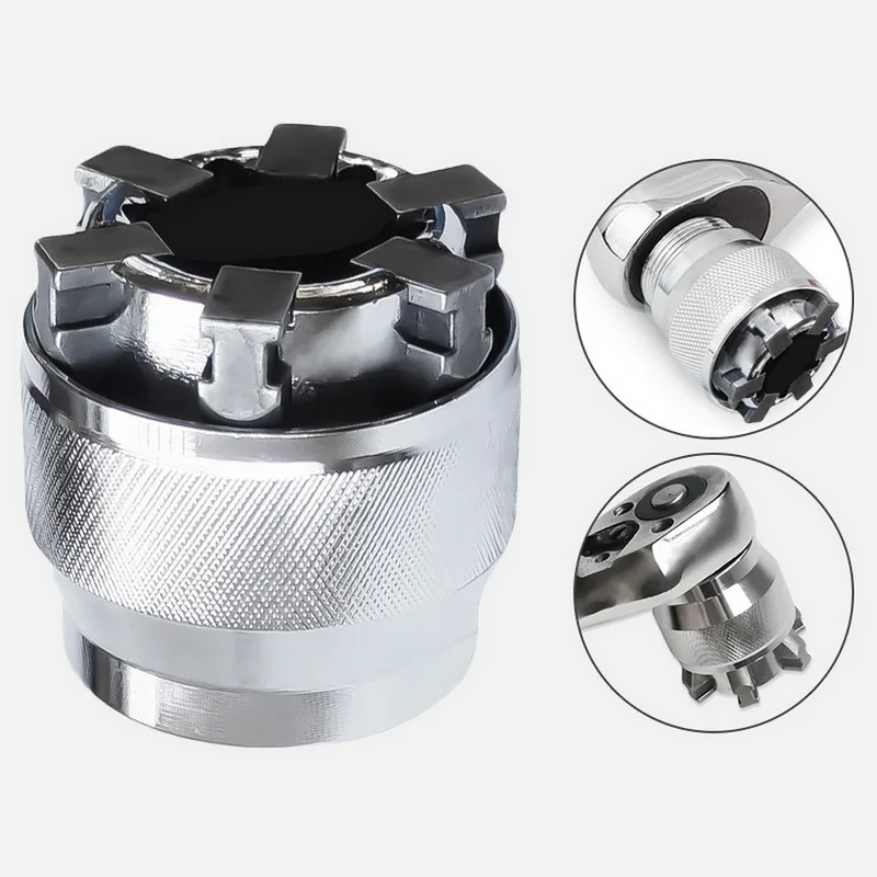 

1PC 3/8 inch Drive Adjustable Hex Universal Socket Torque Ratchet Socket Adapter Wrench Head Spanner Sleeve Repair Tool