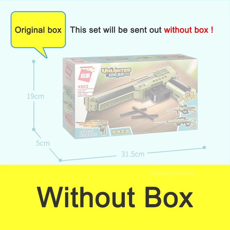 

Creator 3in1 DIY Desert Eagle Gun Handgun Bullets High Simulation Model Technical Building Blocks Toys For Children Boys gifts