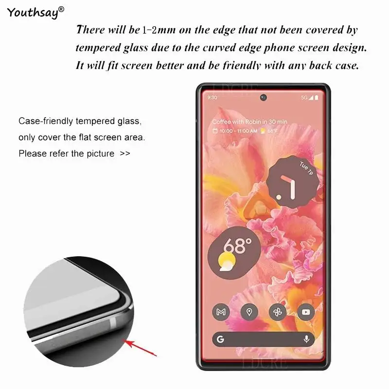 full glue glass for google pixel 6 screen protector for pixel 6 4a 5 tempered glass protective phone lens film for pixel 6 free global shipping