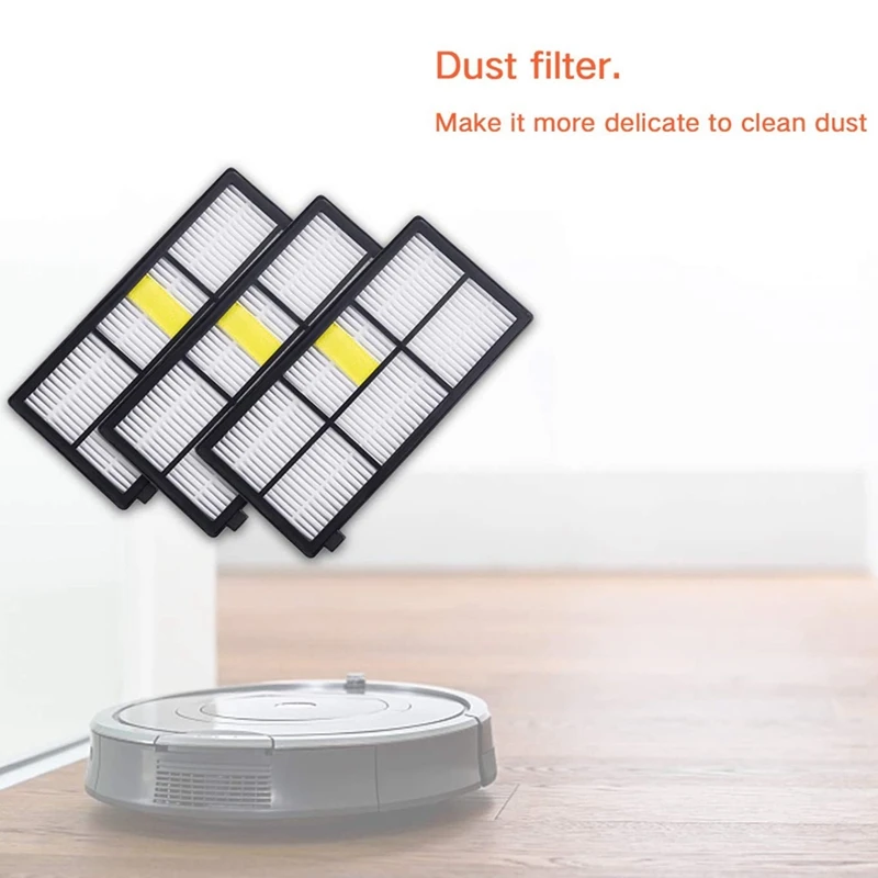 

Filters Replacement for IRobot Roomba Filters 800 900 Series Part Kit 880 890 980 Vacuum Brush