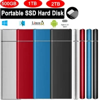 authentic external hard drive mobile hard drive hd externo 500g 1 tb 2 tb 4 tb usb3 0 solid state drive storage usb 3 1