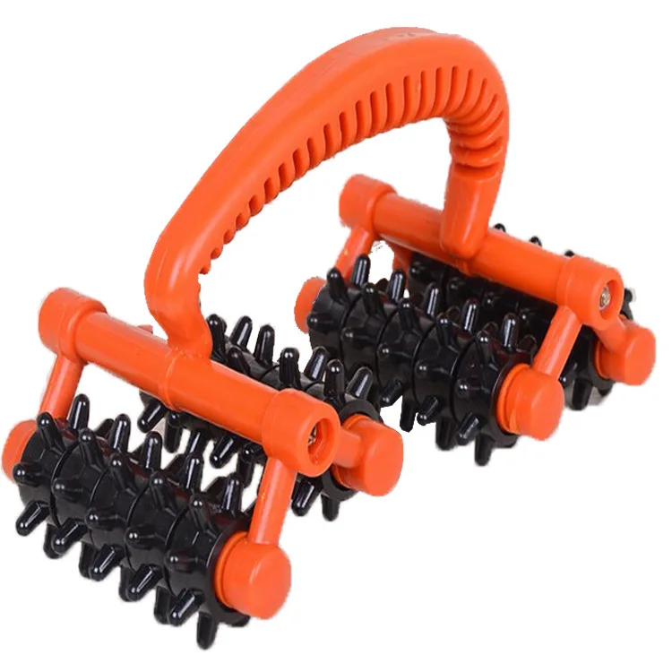 Домашний массаж всего тела мини четырехколесный лунный Ровер массажер для