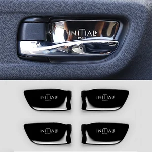 4 шт., хромированные накладки на внутреннюю дверную ручку для RENAULT KOLEOS QM6 2017-2019 2020