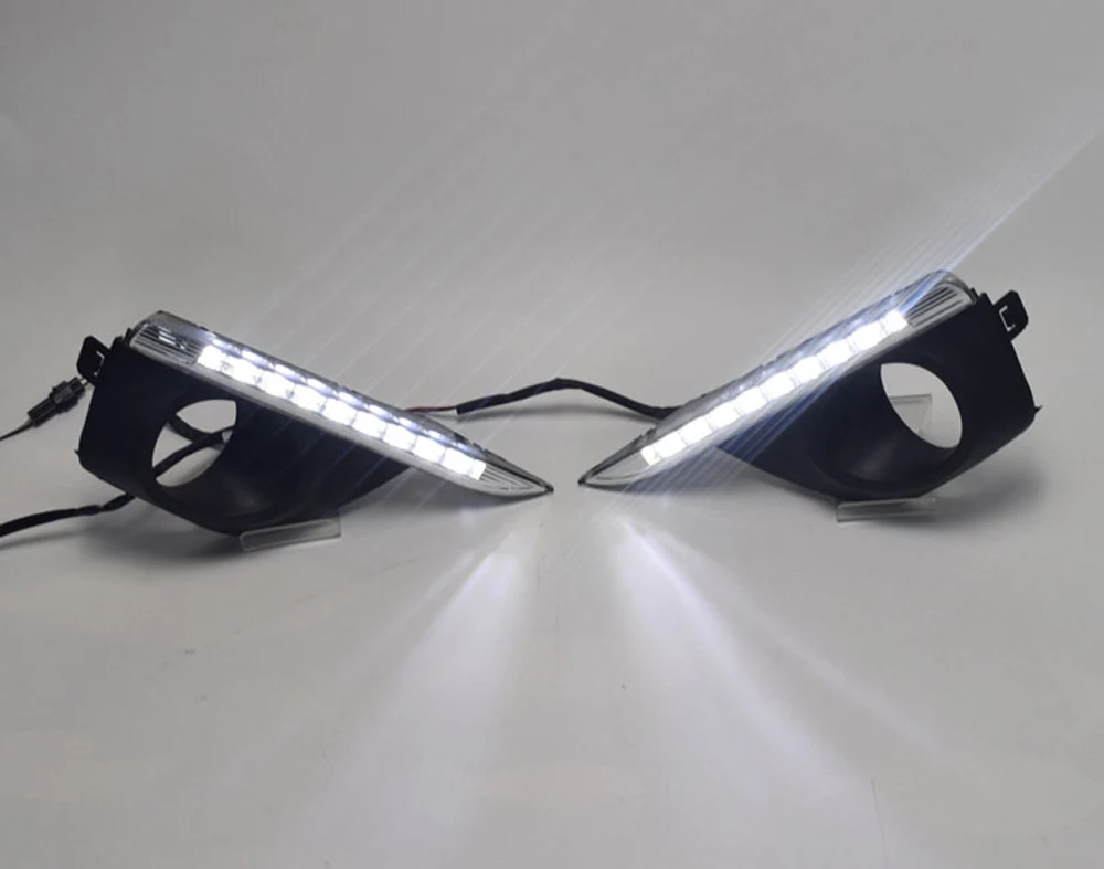 

Waterproof DRL For Renault Koleos 2011 2012 2013 2014 Day Light 12V LED DRL Daytime Running Light Signal Lights Fog lamp