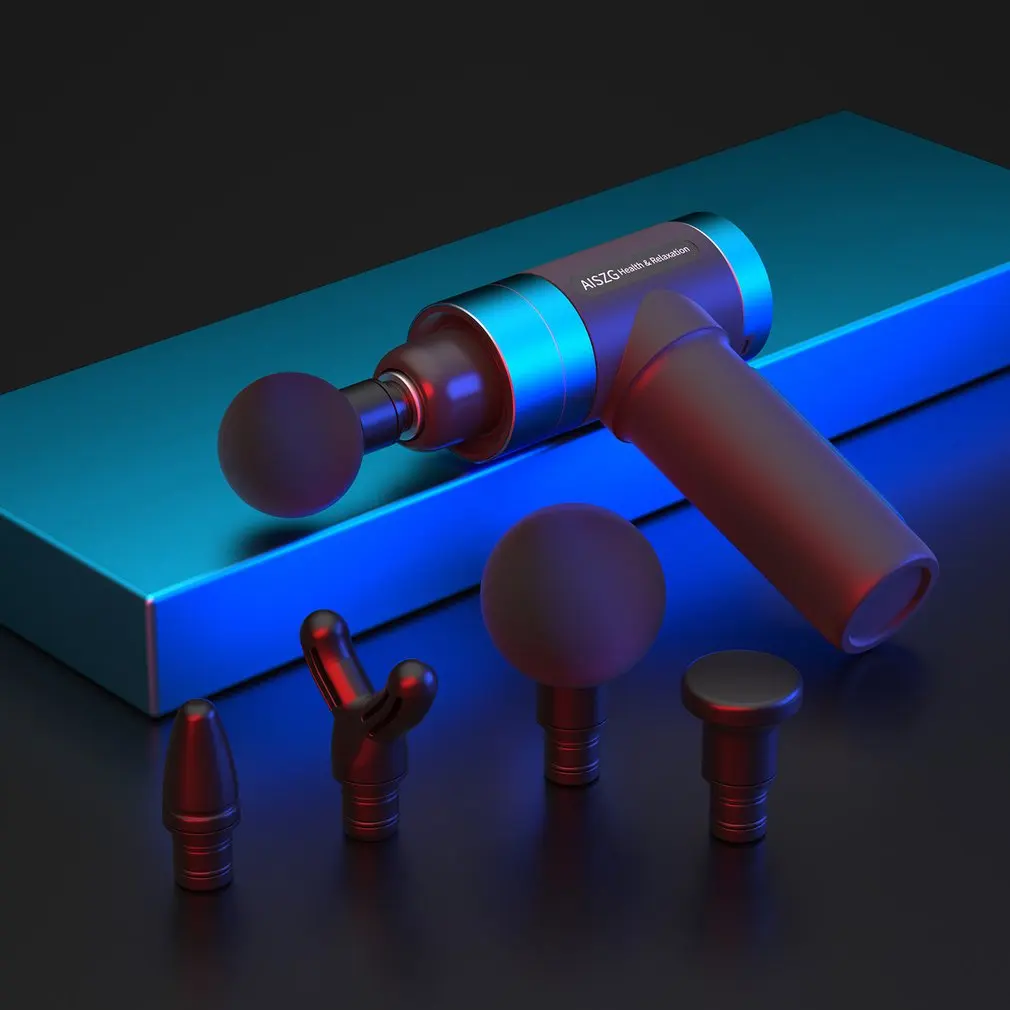 5 скоростной массажный пистолет Электрический массажер для шеи умный хит модный