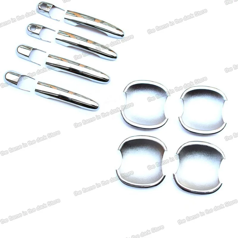 Lsrtw2017 Abs Car Door Handle Bowl Cover Trims for Hyundai Tucson 2006 2007 2008 2009 2010 2011 2012 2013 Accessories | Автомобили и