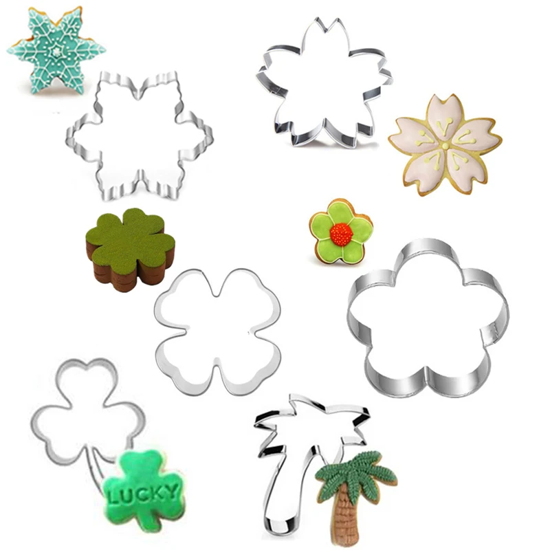 

Christmas Snow Cookies Snowflake Cookie Cutters Cooking Tools Decoration Mold Baking Fondant Sugar Craft Molds DIY Cake