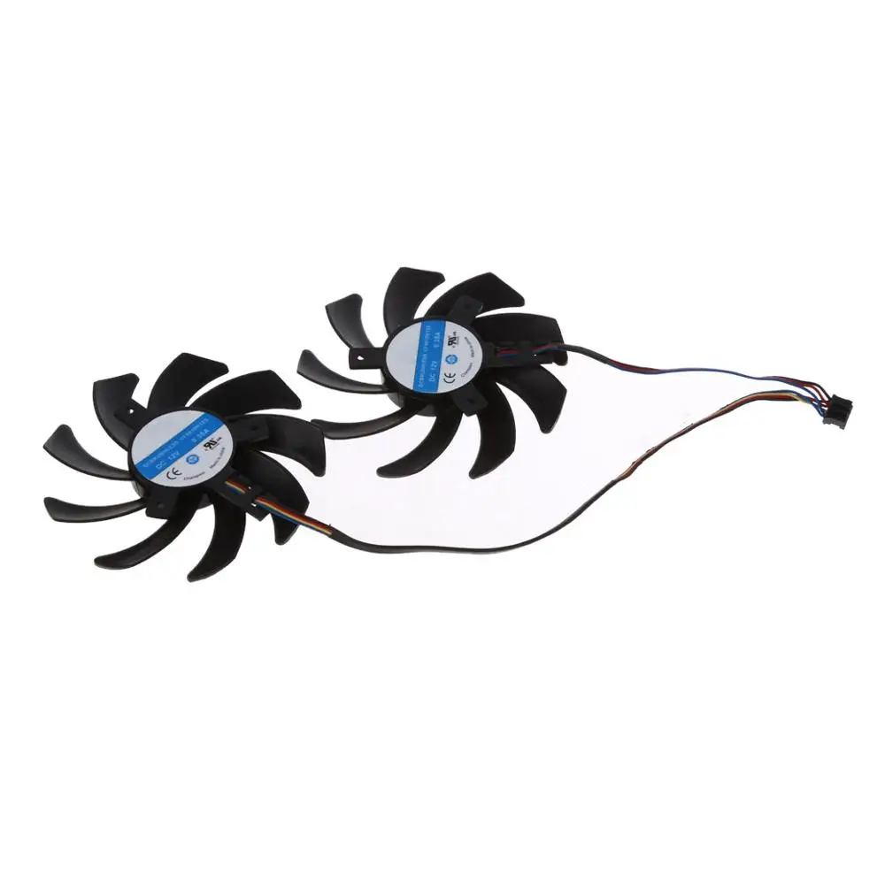 2 шт./компл. Новый Кулер CF9010H12S RX 480/470 VGA GPU графический вентилятор для видеокарт XFX R9