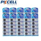 50 штупаковка из 10 шт. аккумуляторы PKCELL CR2032 BR2032 DL2032 ECR2032 CR 2032 3V литиевая батарея таблеточного типа для Батарея для дистанционными часами электронные игрушки